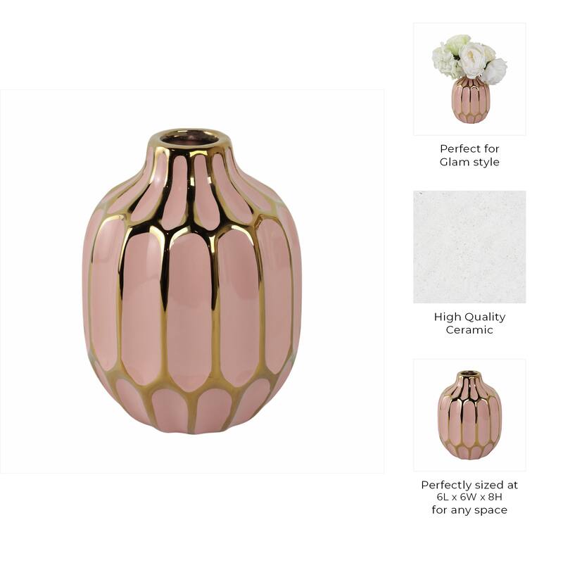 Decorative Ceramic Bud Modern Decorative Vase