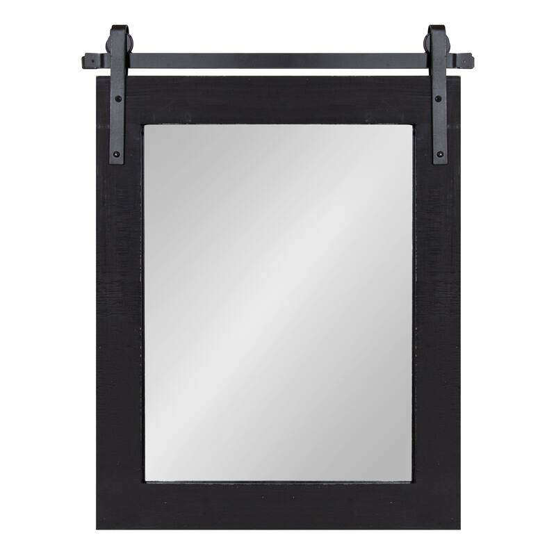Kate and Laurel Cates Rustic Rectangular Wall Mirror