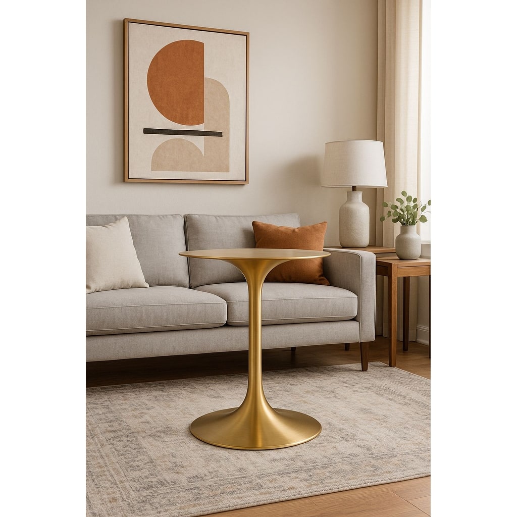 Tulip brass Table Dining base