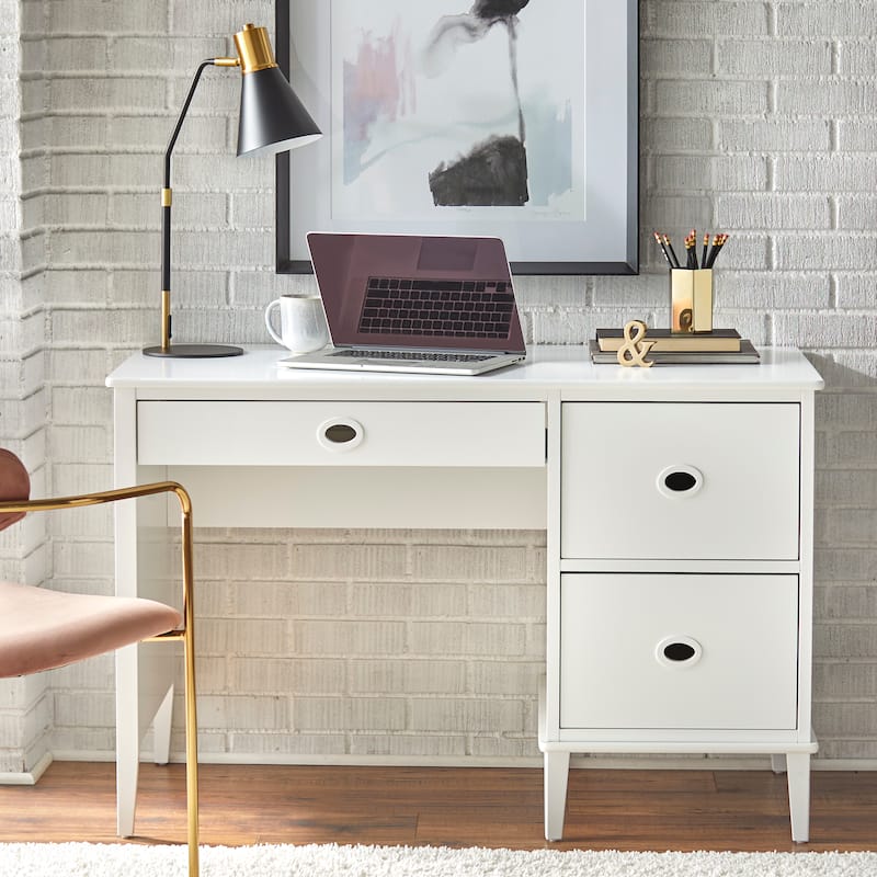Simple Living Jamie Desk - White