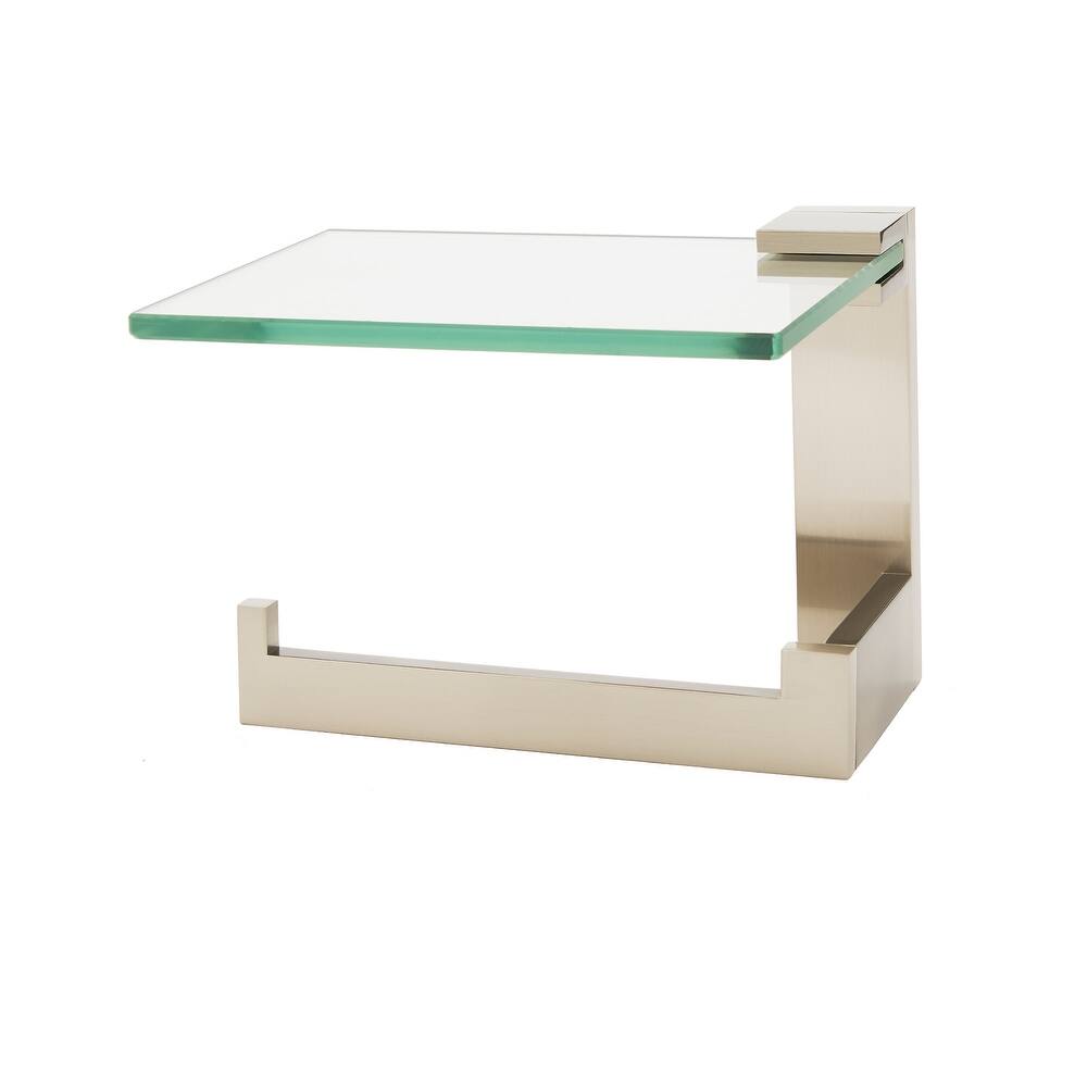 Alno A6465L Linear 6" Wide Solid Metal Euro Modern Left Hand Slide Bar