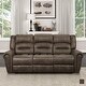 preview thumbnail 1 of 5, Orbit Double Reclining Sofa