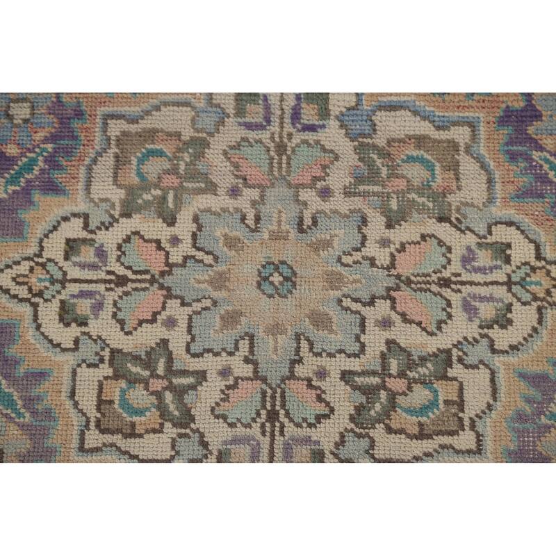 Tabriz Persian Vintage Area Rug Handmade Bedroom Wool Carpet - 6'6"x 9'8"