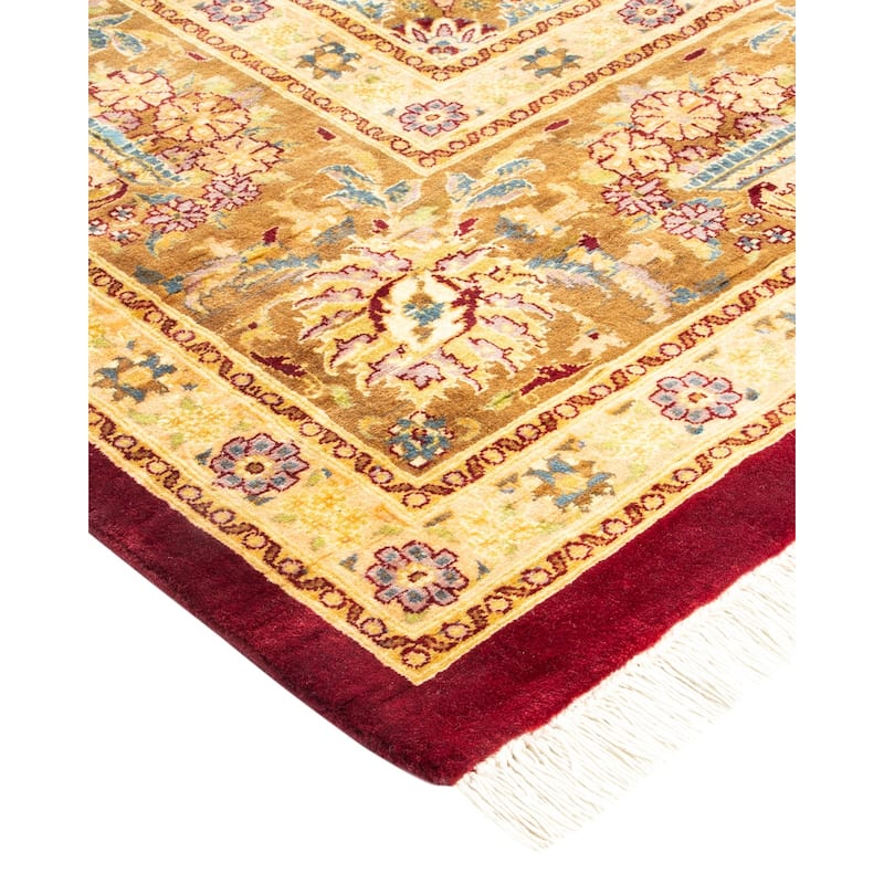 Overton Mogul, One-of-a-Kind Hand-Knotted Area Rug - Red, 8' 3" x 10' 7" - 8'3" x 10'7"