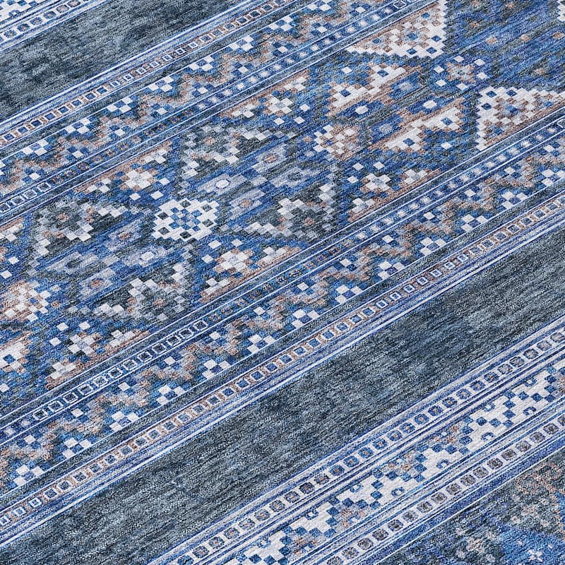 HomeRoots Southwestern Transitional Rectangle Outdoor Rug
