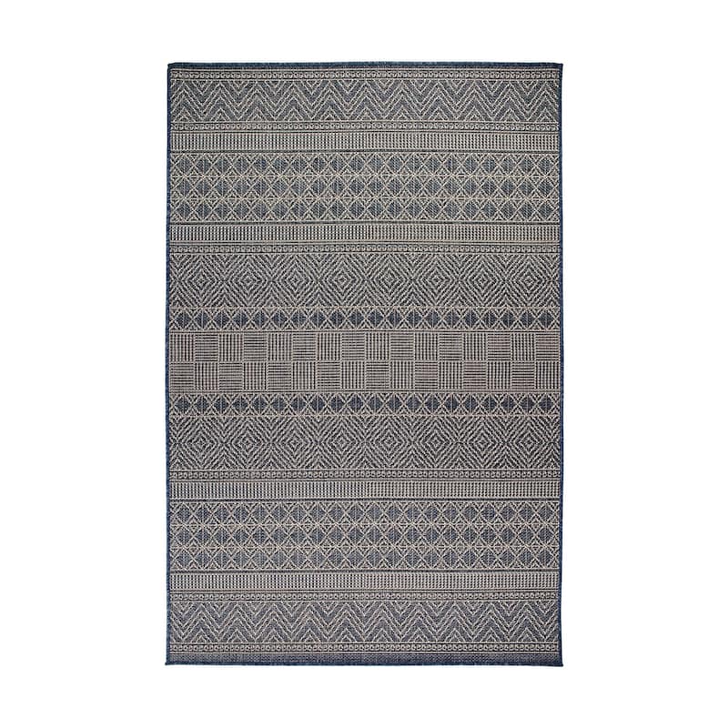 Geometric Bohemian Indoor/Outdoor Area Rug