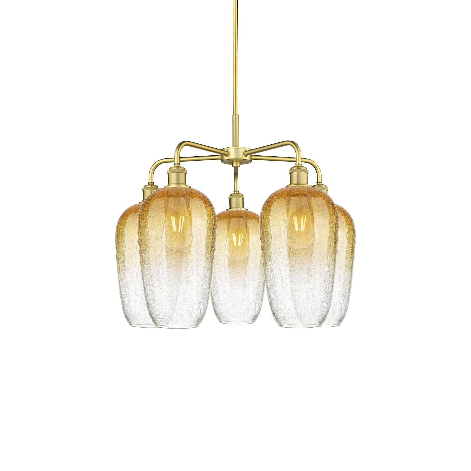 Innovations Lighting 516-5CR-21-26 Brookhaven Flute Chandelier