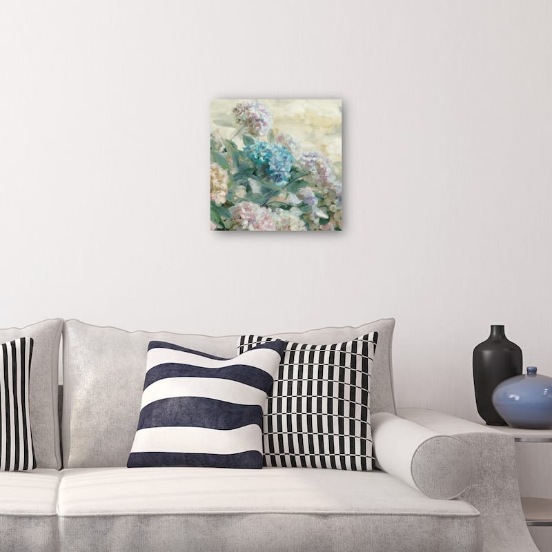 Hydrangeas By Studio Arts Canvas Art Print