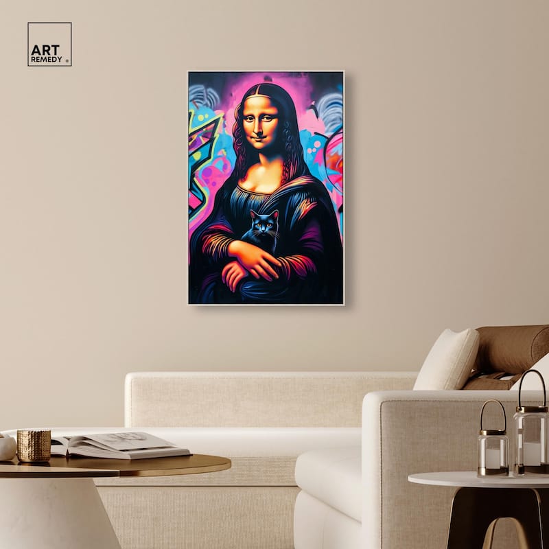 Lisa's Little Secret II Canvas by Art Remedy