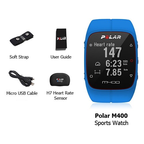polar m400 blue