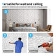 preview thumbnail 6 of 12, Art3d Large PVC 3D Wall Panel Sandpits with Coverage 46.2 Sq.Ft, 6-Sheet 23.6 x 47.2inches