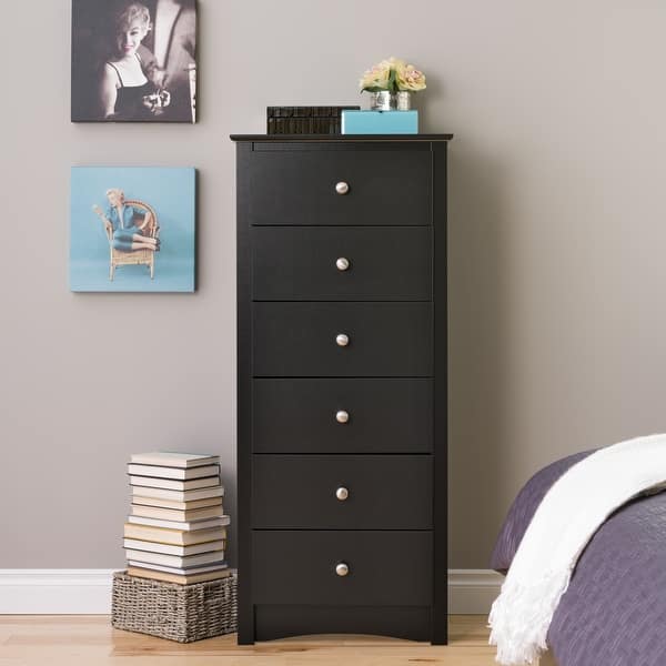 Sonoma Tall 6-Drawer Dresser, Black - Bed Bath & Beyond