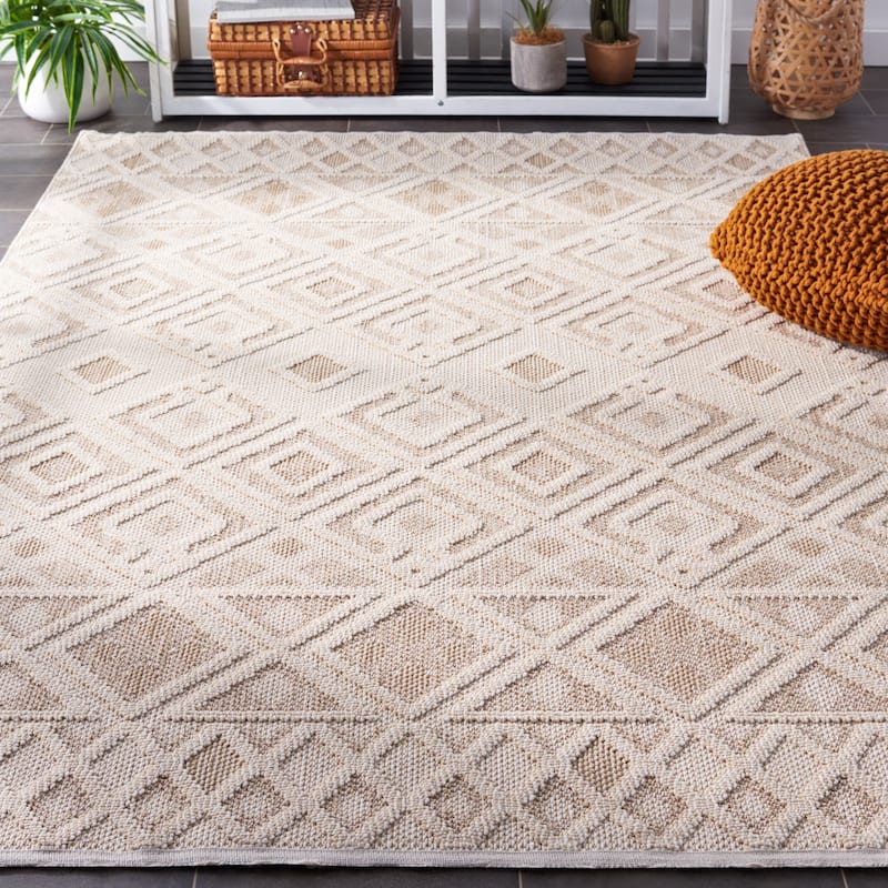 SAFAVIEH Global Onorina Indoor/ Outdoor Moroccan Boho Rug