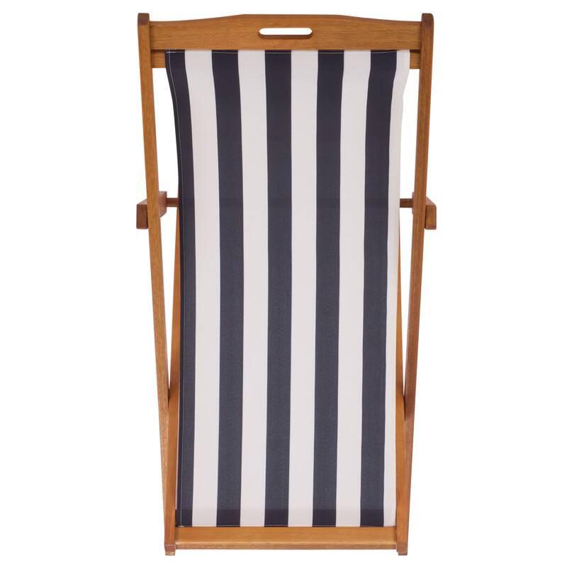 SAFAVIEH Outdoor Natalya Foldable Sling Chair (Set of 2) - 24"W x 34"D x 41"H