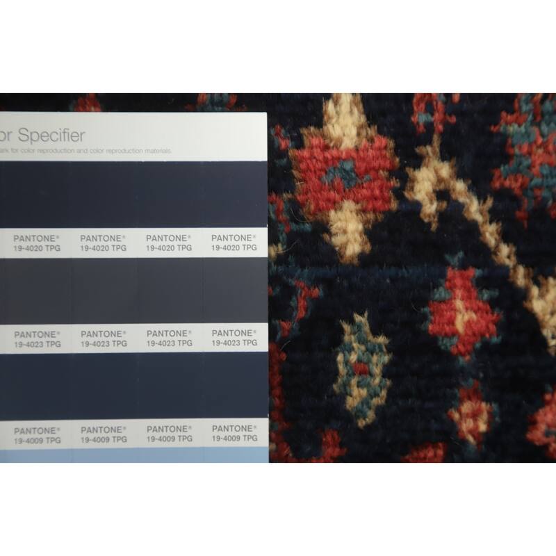 Hand Knotted Oriental 100% Wool Carpet Traditional Floral Oranges & Rust Malayer Area Rug - 13' 5'' X 11' 1''
