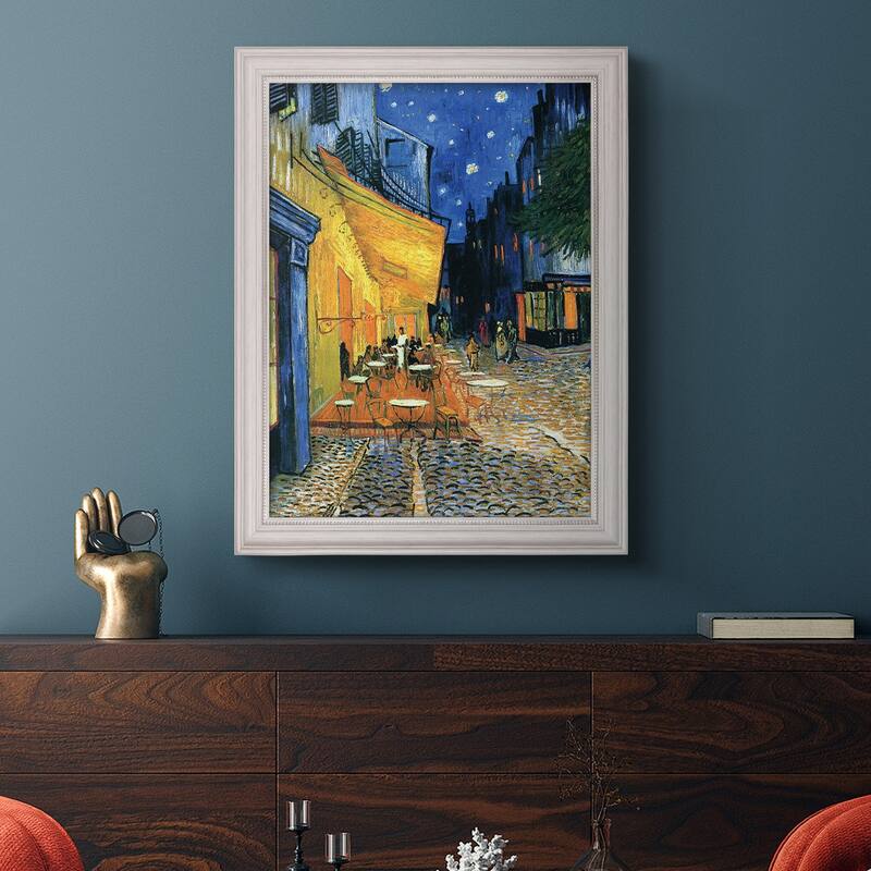 Cafe Terrace  Premium Framed Canvas- Ready to Hang