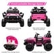 preview thumbnail 7 of 23, 2 Seaters Kids Ride On Truck with Remote Control,20" Large Seat Ride On Car