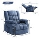 preview thumbnail 3 of 22, Oversized Power assist Lift Recliner Chair with Heat and Massage