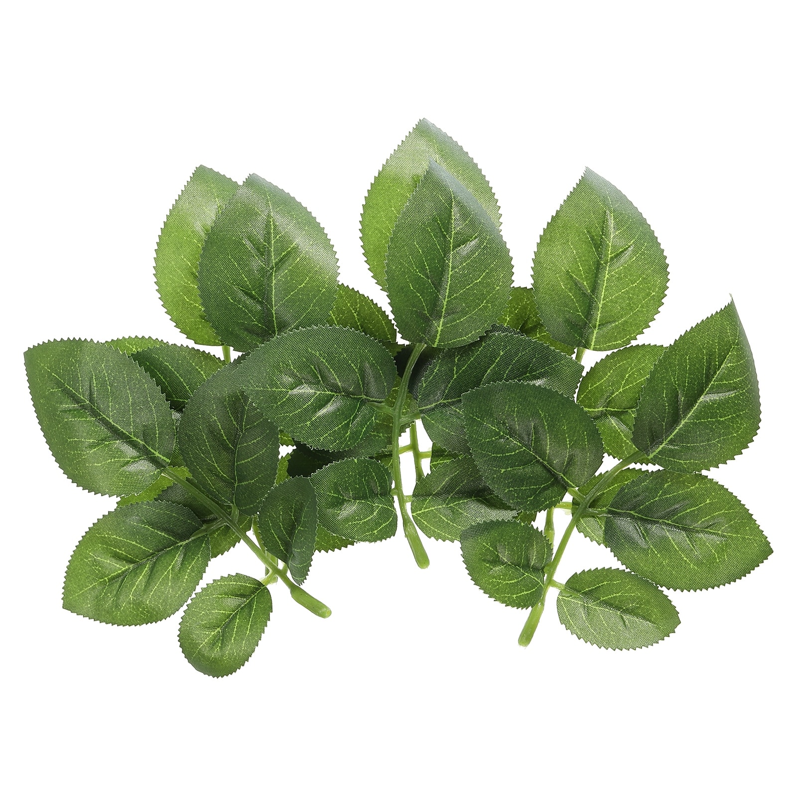 Artificial Silk Rose Leaf, 80 Pcs Artificial Greenery Fake Leaves