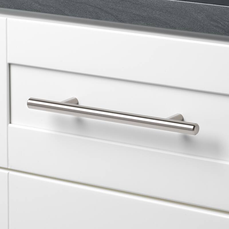GlideRite 5-Pack 5-inch Center to Center Solid Steel Cabinet Pull