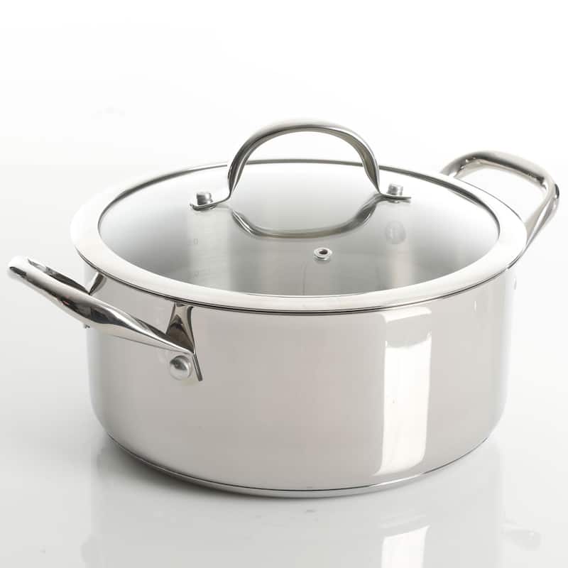 Heavy Duty Stainless Steel Cookware 10 Piece Set