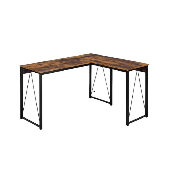 Reverse l shop desk