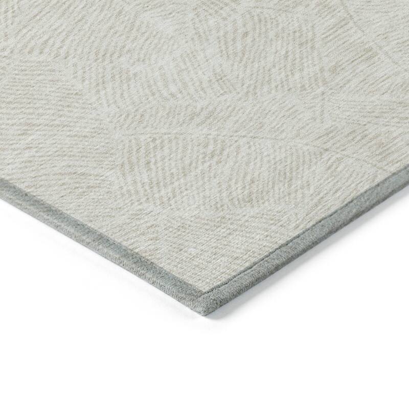 HomeRoots Floral Transitional Rectangle Outdoor Rug