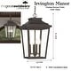 preview thumbnail 3 of 5, The Great Outdoors 72175-C Irvington Manor 4 Light 13" Wide Outdoor