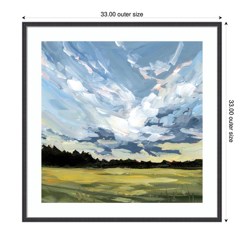 Kate and Laurel Framed Art Before The Storm by Emily Kenney