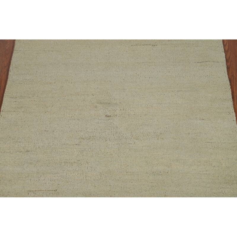 Gabbeh Modern Foyer Rug Accent Handmade Wool Carpet - 2'7"x 3'11"