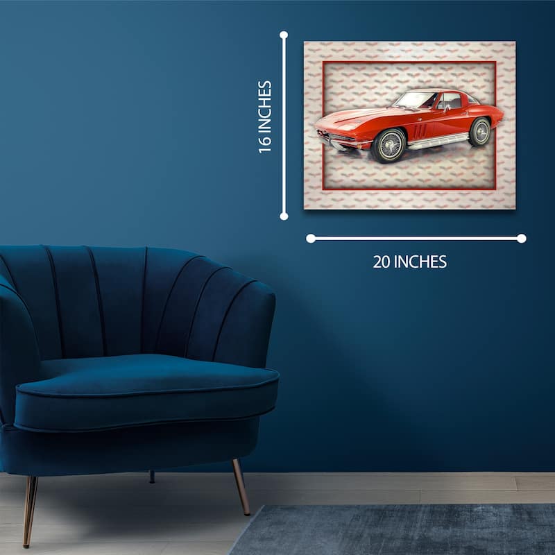 Matashi 5D Multi-Dimensional Wall Art - Custom Made Ancient Car Wall Art Print