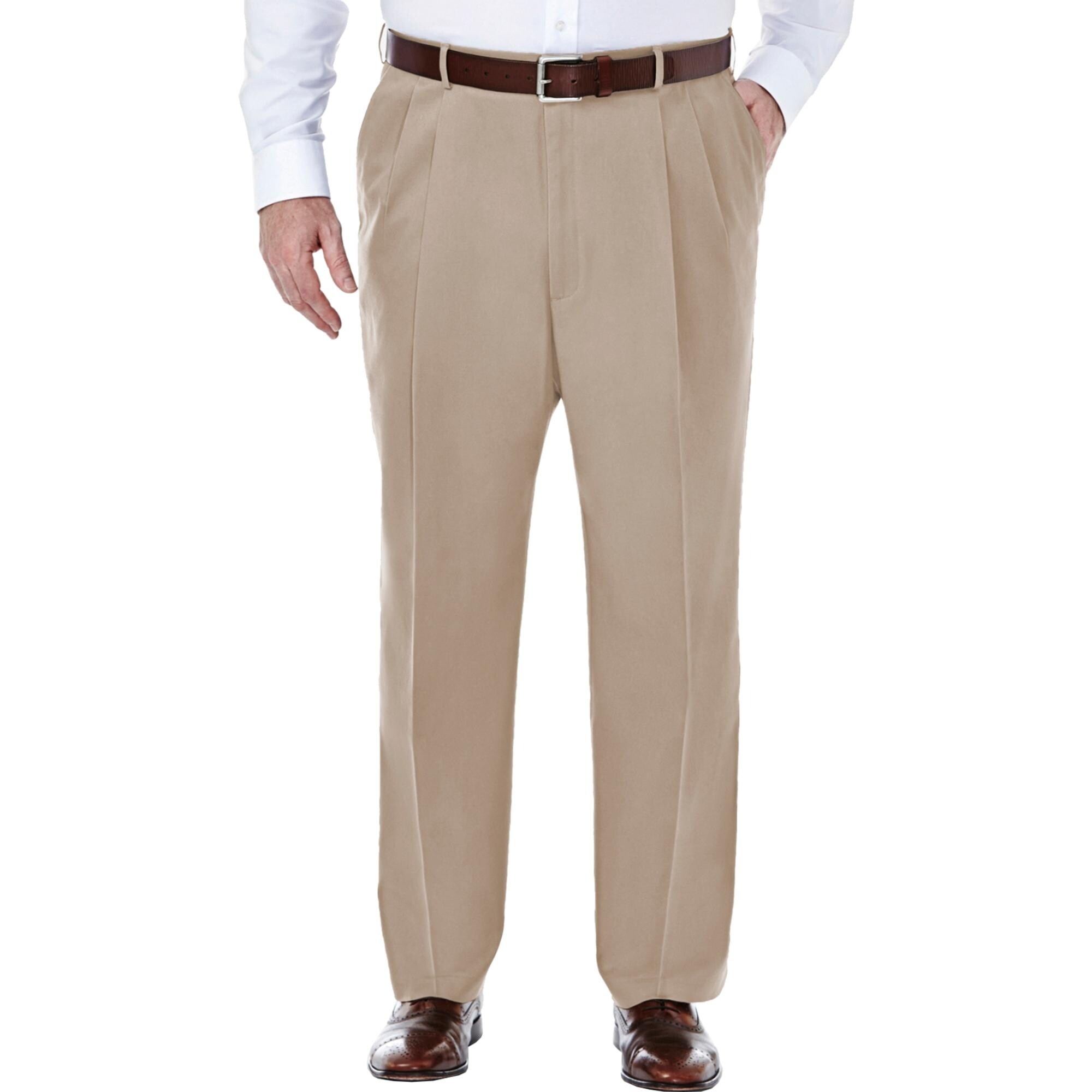 khaki pants long length