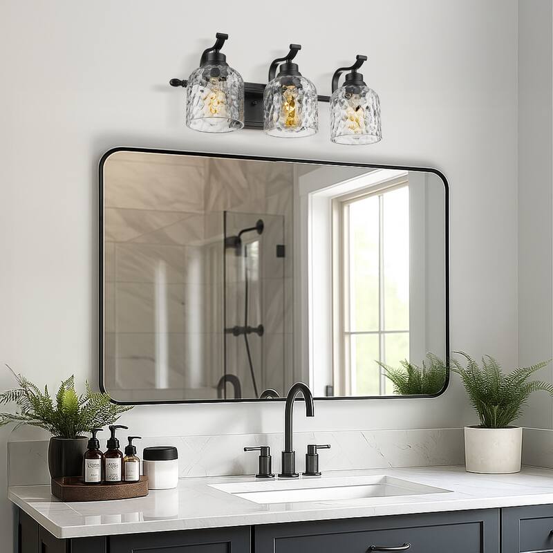 Modern 3/4-Light Bathroom Vanity Light