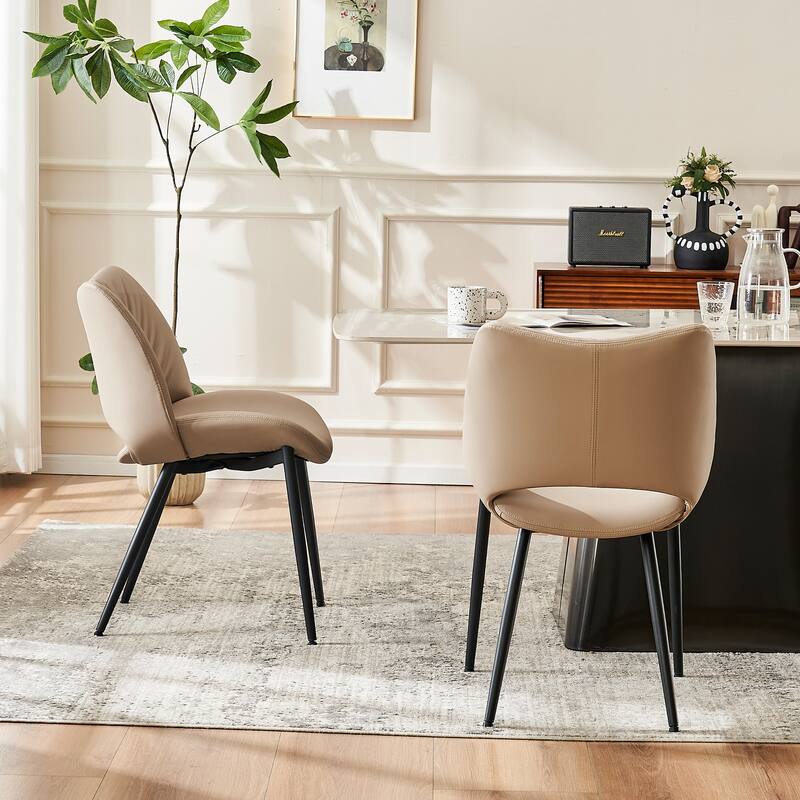 Modern Dining Kitchen Chairs Set of 2 Loads up to 300lbs