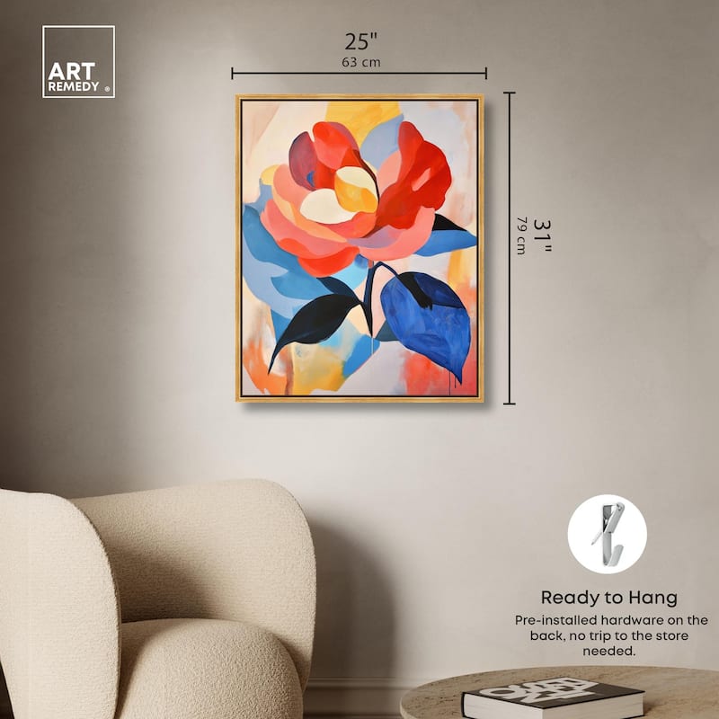 Chromatic Explosion I Canvas by Art Remedy