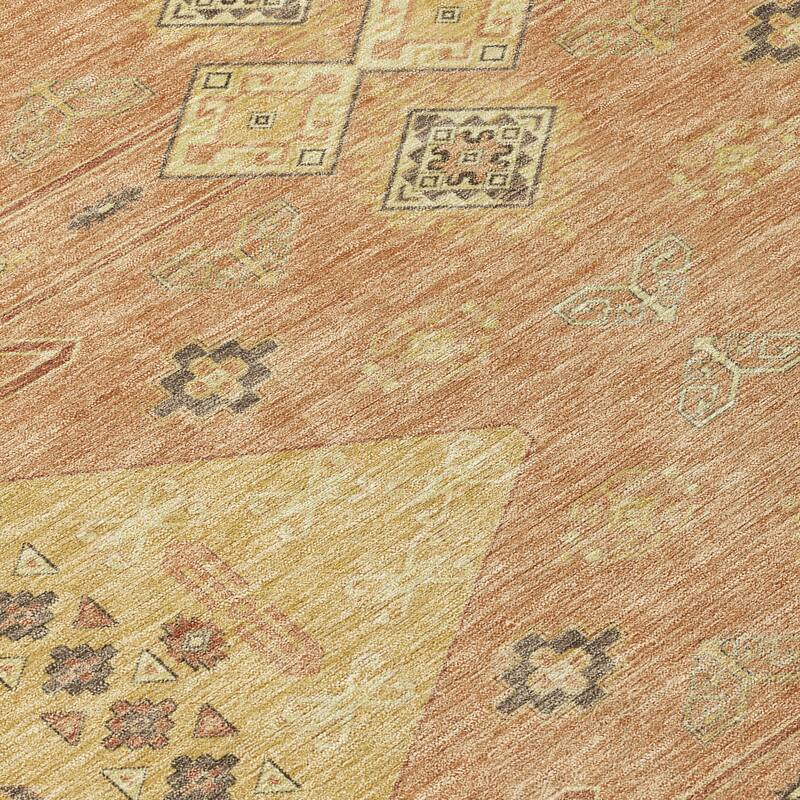 Machine Washable Indoor/ Outdoor Global Hiawatha Chantille Rug