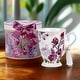 preview thumbnail 8 of 6, Tulip Bone China Tea/Coffee Mug in Gift Box