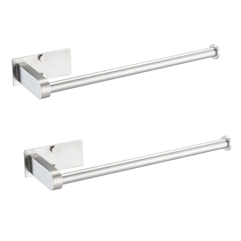 2-Piece Under Cabinet Wall-Mount Paper Towel Holder
