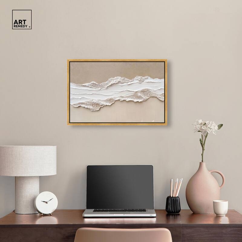 Textured Sea I Canvas by Art Remedy