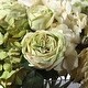 preview thumbnail 4 of 5, Uttermost Cecily 15" Wide Artificial Home Decor Hydrangea in Square - Cream / Green