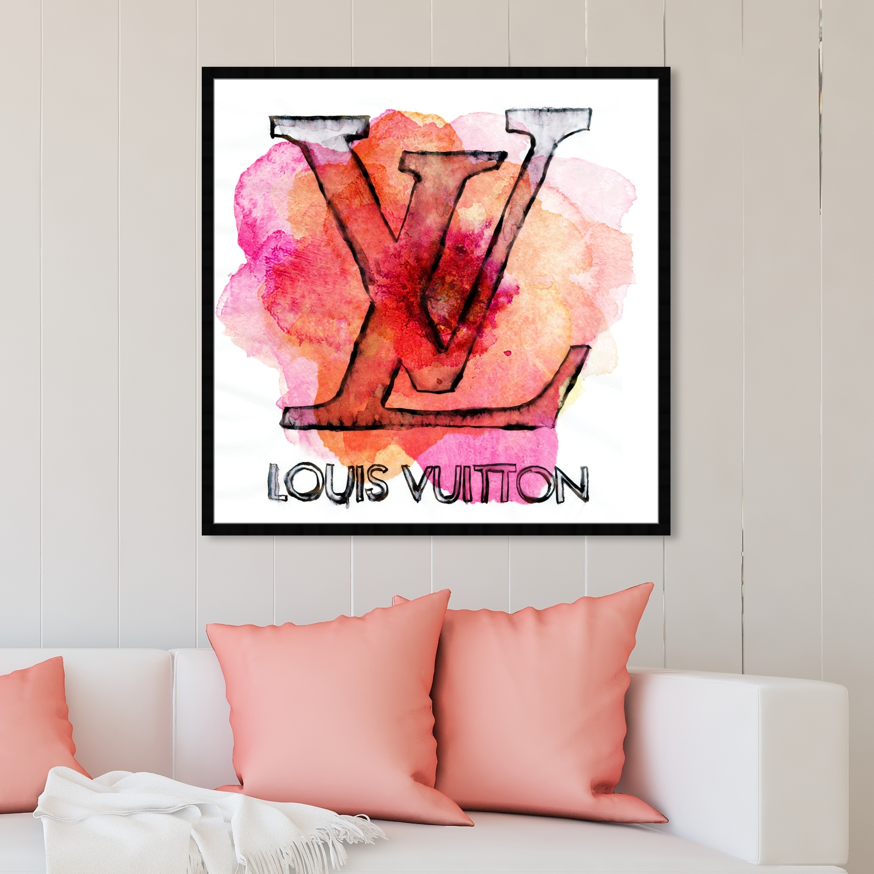 FINDEMO Louis Vuitton Paint Drip Canvas Art Poster and Wall Art Picture  Print Modern Family Bedroom Decor Posters 400 Unframed1216inch   Amazonin Home  Kitchen