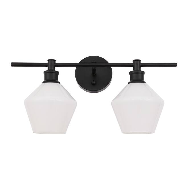 Gerald 2-Light Wall Sconce - 19.1/10.2 - 19.1/10.2
