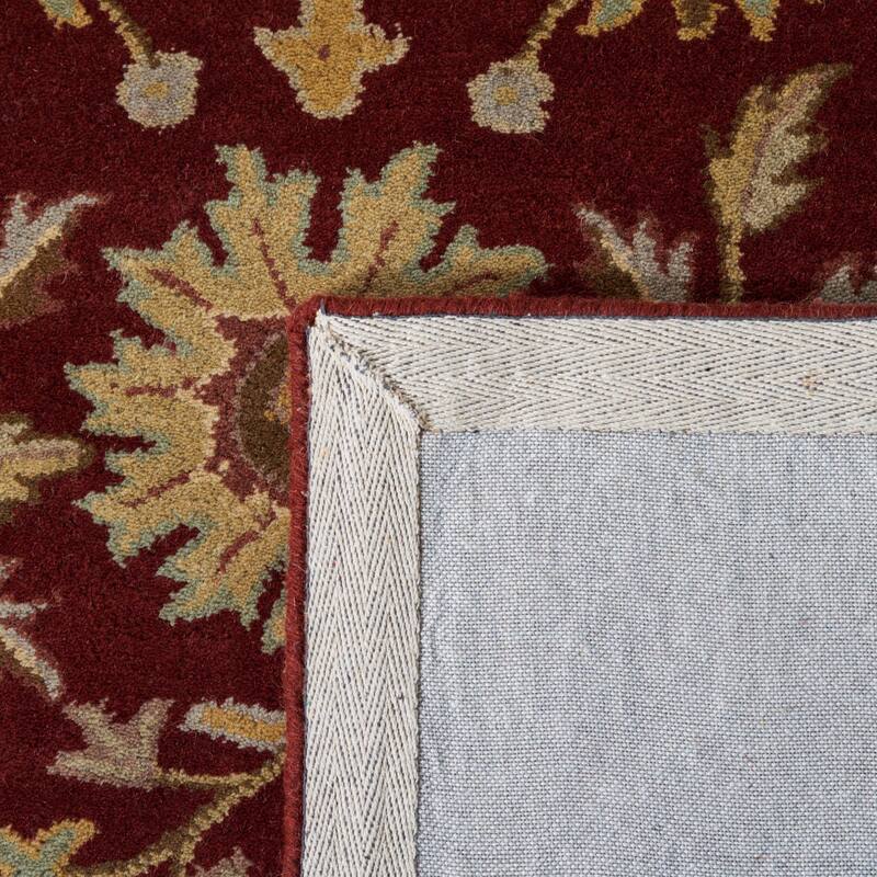 SAFAVIEH Handmade Heritage Layered Faux Bois Traditional Oriental Wool Rug