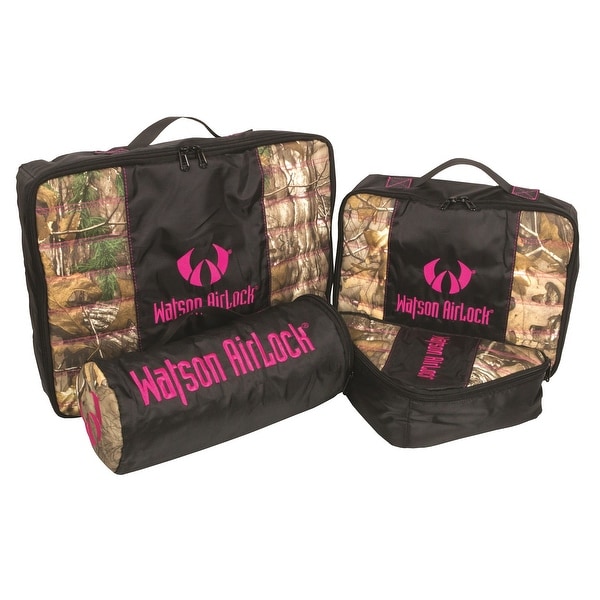Watson Airlock Geo-Pak 4 pc. Set Pink/Realtree Xtra WAPCPRTXTRA14