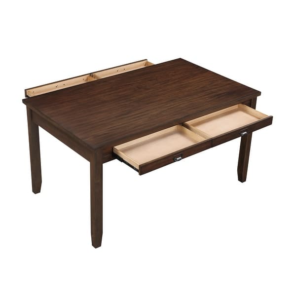 slide 4 of 7, Codie Dining Table Dark Cherry