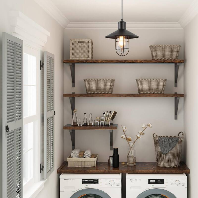 The Gray Barn Modern Farmhouse Mini 1-Light Island Light for kitchen