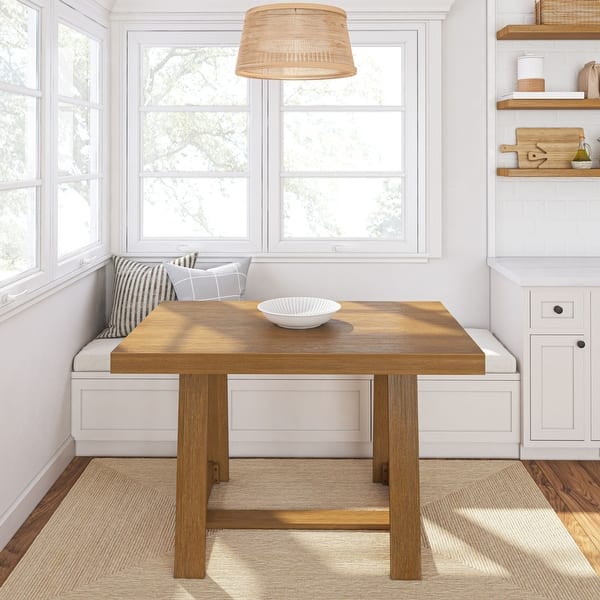 Plank and Beam Classic Dining Table - 48 - On Sale - Bed Bath & Beyond ...