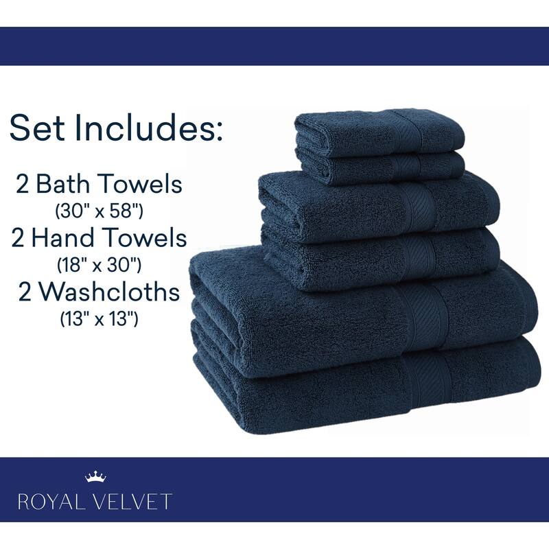 Royal Velvet Regal Plush Towel Collection