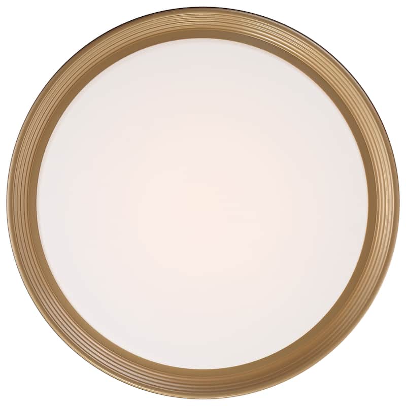 Malaga LED Flush Mount Light - Matte Black