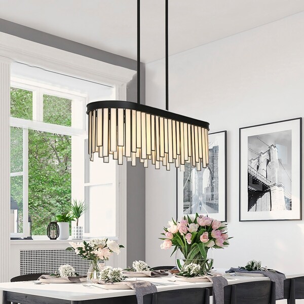 Modern black chandelier lighting on sale